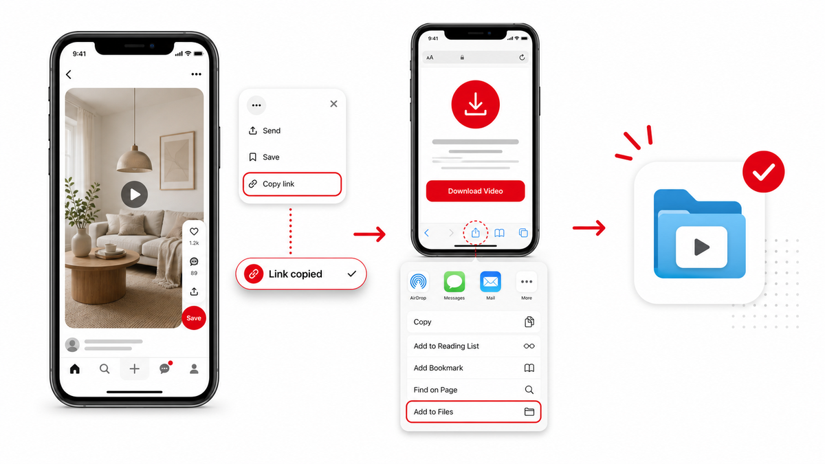 How to Download Pinterest Videos on iPhone